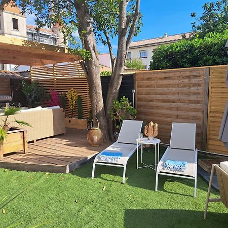 Magnifique Appartement 2 Chambres Avec 50 M2 De Jardin Privatif La Crau Buitenkant foto